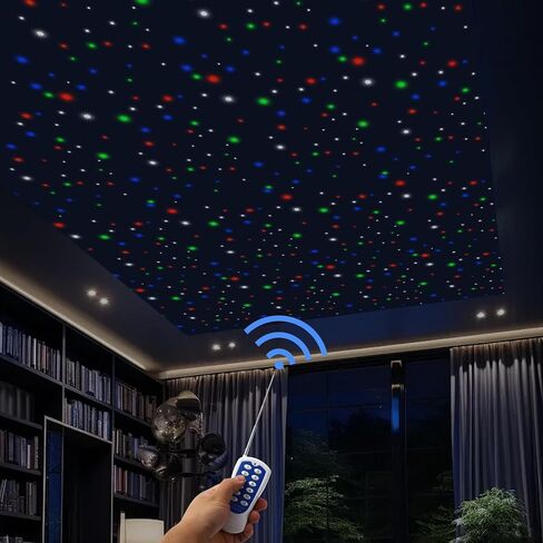 أدى خلفية المرحلة نجمة، 6.6 * 9.8ft طوي المخملية أدى خلفية المرحلة ث / dmx512 التحكم عن بعد، ستارة أضواء النجوم الملونة، خلفية القماش السماء المرصعة بالنجوم لحفل زفاف عيد الميلاد in Kuwait