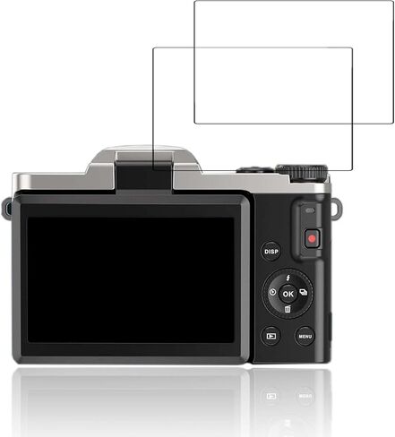 واقي شاشة لـ AUREAPIX DC103، زجاج مقسى عالي الدقة، صلابة 9 ساعات، خدش، مضاد لبصمات الأصابع، واقي غشاء زجاجي مقوى لكاميرا AUREAPIX DC103 [عبوة من قطعتين] in Saudi Arabia