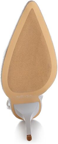 London Rag Dacia Rhinestones Strap Satin Calf Boots in Saudi Arabia