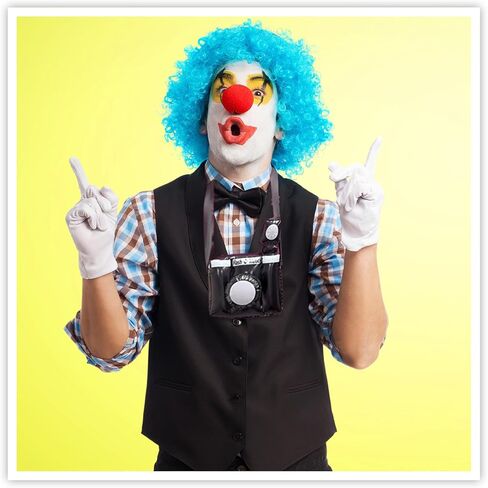 نفخ كامارا | كاميرا مهرج قابلة للنفخ خفيفة الوزن | الدعائم المصورون و Photobooth | دعامة كاميرا كبيرة الحجم | أسود/فضي | 10 ارتفاع × 7.5 عرض × 5.5 عمق بوصة (عبوة من قطعتين) in Kuwait