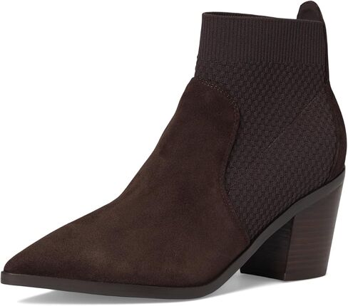 حذاء Cole Haan النسائي Maggie 75 مم، جلد سويدي داكن/لون ستريتكنيت، 9-B US in Saudi Arabia