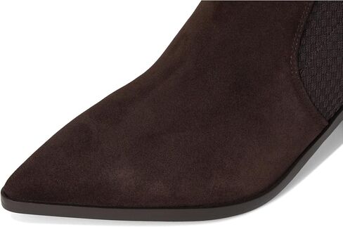 حذاء Cole Haan النسائي Maggie 75 مم، جلد سويدي داكن/لون ستريتكنيت، 9-B US in Saudi Arabia