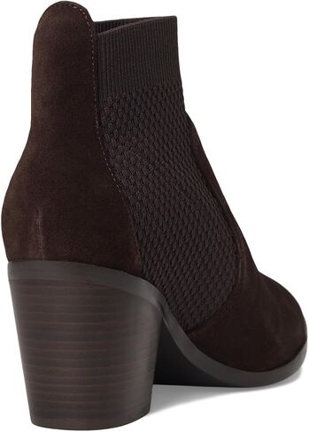 حذاء Cole Haan النسائي Maggie 75 مم، جلد سويدي داكن/لون ستريتكنيت، 9-B US in Saudi Arabia
