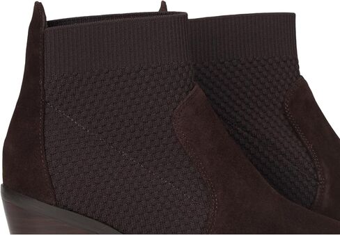 حذاء Cole Haan النسائي Maggie 75 مم، جلد سويدي داكن/لون ستريتكنيت، 9-B US in Saudi Arabia