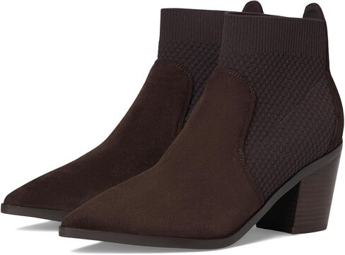 حذاء Cole Haan النسائي Maggie 75 مم، جلد سويدي داكن/لون ستريتكنيت، 9-B US in Saudi Arabia