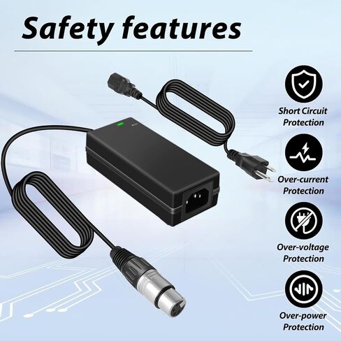 4 دبوس XLR مزود طاقة 12 فولت، 12 فولت 5 أمبير مزود طاقة مع 4 دبوس XLR لكاميرات Power Pro، Sony PMW F5 F3، Zaxcom، باناسونيك in Kuwait