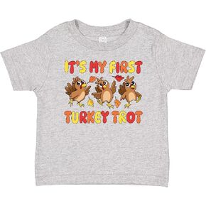 تي شيرت الأطفال Inktastic My First Turkey Trot Baby in Kuwait