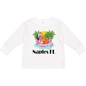 inktastic Naples Florida Beach Vacation Toddler Long Sleeve T-Shirt in Kuwait