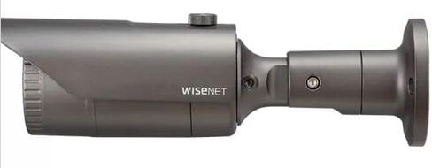كاميرا Hanwha QNO-7012R 4MP IR BLC WDR SSDR شبكة خارجية H.265 PoE مع عدسة بؤرية ثابتة 2.8 مم، ألومنيوم رمادي داكن in Saudi Arabia