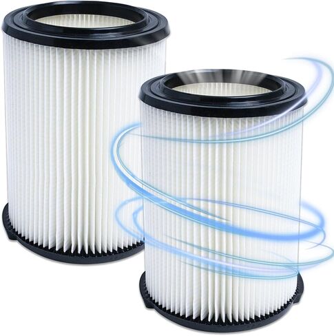 2 Pack vf4000 filter for ridgid shop vac，Standard Wet/Dry vacuum filter replacement Vf4000 Compatible with RIDGID Vacs Wet Dry 5-20 Gallon&6-9 Gallon Husky Vacuum in Saudi Arabia