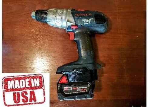New life Adapter to use with Bosch 18v Nicad tools to M18 Milwaukee Batteries in Saudi Arabia