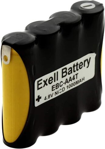2X 4.8V 1000 mAh Custom NiCd Battery Pack for Power Tools, Lights, Scanners in Saudi Arabia
