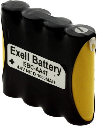 2X 4.8V 1000 mAh Custom NiCd Battery Pack for Power Tools, Lights, Scanners in Saudi Arabia
