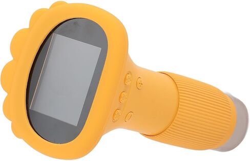 Digital Microscope with 2.0 Inch Color Screen, Kids Microscope Camera with 8 LED Lights, Portable Digital Microscope for Kids Adults (Yellow) in Saudi Arabia