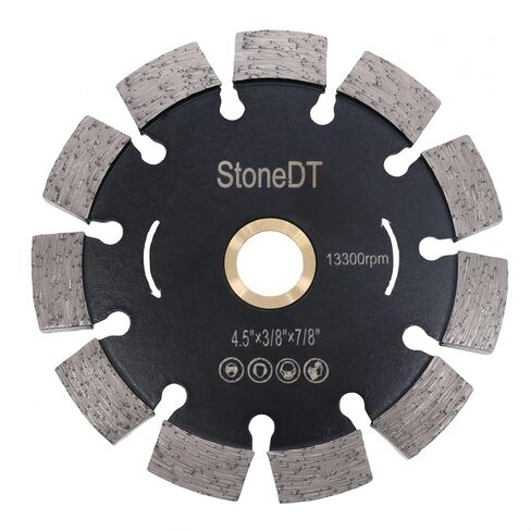4.5 Inch Diamond Tuck Point Blade for Mortar Joint Removal-7/8-5/8" Arbor, 3/8" Segment Width in Kuwait