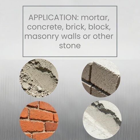4.5 Inch Diamond Tuck Point Blade for Mortar Joint Removal-7/8-5/8" Arbor, 3/8" Segment Width in Kuwait