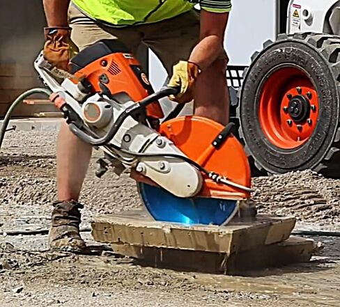 شفرة ماسية ملحومة بالليزر مقاس 16 بوصة تناسب منشار القطع Stihl Cutquik للحجر الطبيعي والخرسانة المسلحة والأسفلت والبناء in Kuwait