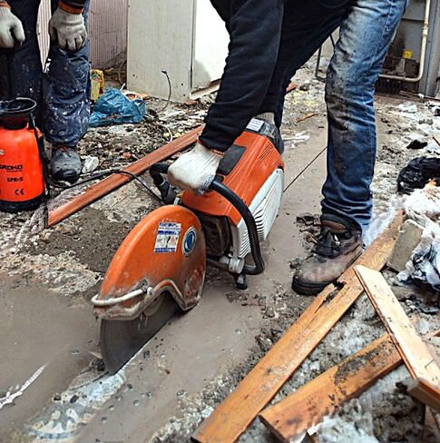 شفرة ماسية ملحومة بالليزر مقاس 16 بوصة تناسب منشار القطع Stihl Cutquik للحجر الطبيعي والخرسانة المسلحة والأسفلت والبناء in Kuwait