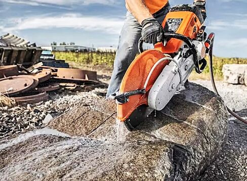 شفرة ماسية ملحومة بالليزر مقاس 16 بوصة تناسب منشار القطع Stihl Cutquik للحجر الطبيعي والخرسانة المسلحة والأسفلت والبناء in Kuwait