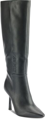 DKNY Women's Nixie Evening Knee High Boot with Heel Sneaker in Saudi Arabia
