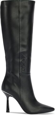 DKNY Women's Nixie Evening Knee High Boot with Heel Sneaker in Saudi Arabia