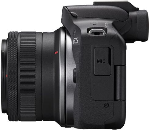 Canon EOS R50 Mirrorless Camera | 24.2MP APS-C, 4K 30p Video, Dual Pixel AF II, 15fps Burst, Vari-Angle Screen, Beginner Vlogging Camera (5811C002) + LP-E17 Battery + Canon Shoulder Bag + 64GB Card in Saudi Arabia