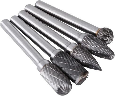 مجموعة أدوات طحن الصلب التنغستن، ملفات متعددة الاستخدامات لصناعة القوالب والفنون - لعمال أحواض بناء السفن والإصلاح [10 مم] in Kuwait