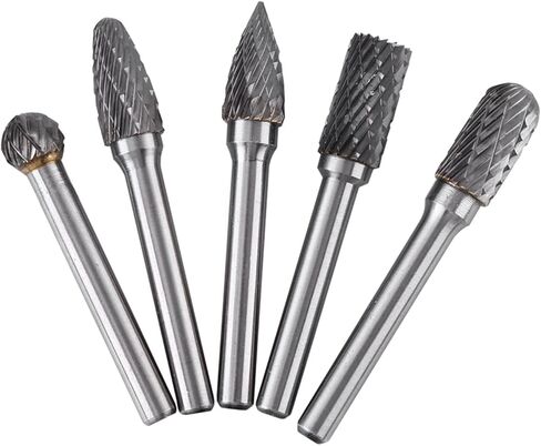 مجموعة أدوات طحن الصلب التنغستن، ملفات متعددة الاستخدامات لصناعة القوالب والفنون - لعمال أحواض بناء السفن والإصلاح [10 مم] in Kuwait