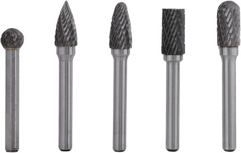 مجموعة أدوات طحن الصلب التنغستن، ملفات متعددة الاستخدامات لصناعة القوالب والفنون - لعمال أحواض بناء السفن والإصلاح [10 مم] in Kuwait