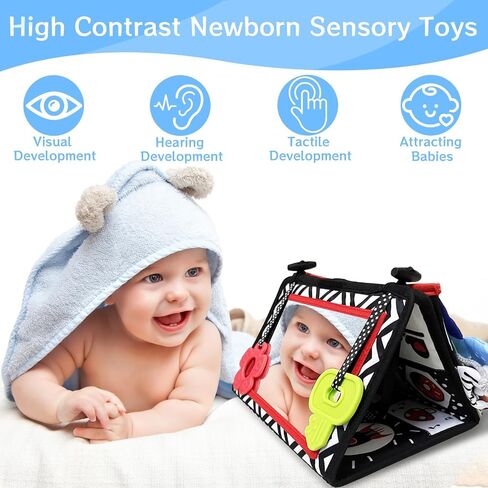 Crawling Musical Penguin Baby Toys with Music, Infant Tummy Time Toys for Babies 0 3 6 9 12-18 36 Months Newborn Devolopment Toddler Boy Girl Age 1 2 3 Year Old Christmas 1st Birthday Gifts in Saudi Arabia