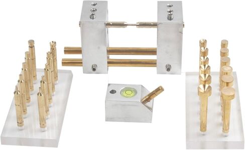 Jig Transfer, 22 PCS Brass DOP Stick (2,3,4,5, 6, 7, 8,9,10,11 & 12 mm), Angle DOP (45/90 degress) in Saudi Arabia