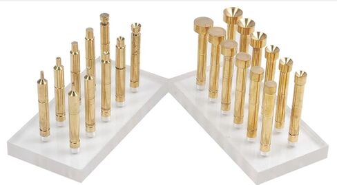 Jig Transfer, 22 PCS Brass DOP Stick (2,3,4,5, 6, 7, 8,9,10,11 & 12 mm), Angle DOP (45/90 degress) in Saudi Arabia