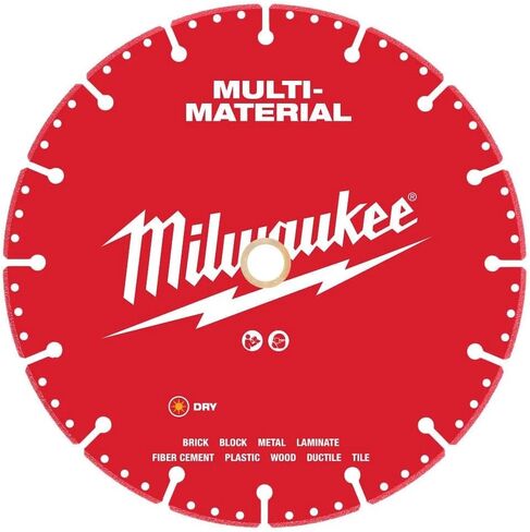 Milwaukee Electric - 9 INCH Multi Material Diamond Blade in Saudi Arabia