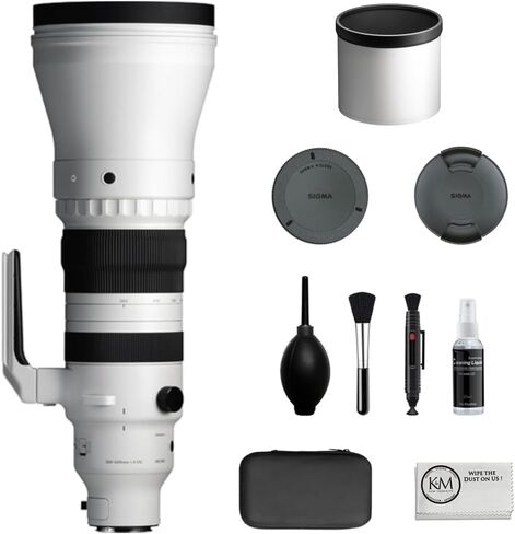 Sigma 300-600mm f/4 DG OS Sports Lens Compatible with Sony E Mount (Full Frame) Bundle with Cleaning Kit + Cleaning Cloth (5 Items) in Saudi Arabia