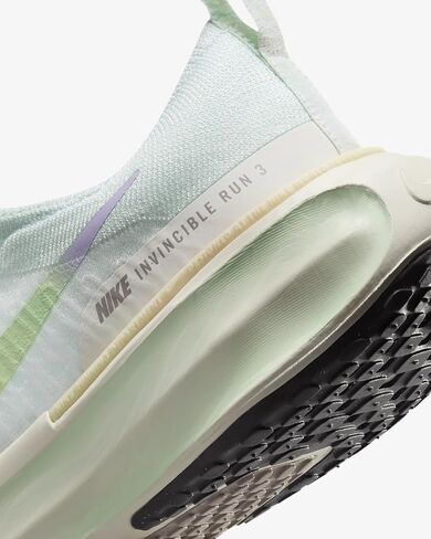 Nike Invincible 3 Women's Road Running Shoes, Barely Green/Sail/Violet Mist/Multi-Color, Size 11 in Saudi Arabia