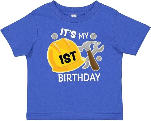 inktastic Its My 1st Birthday with Construction Tools Baby T-Shirt in Saudi Arabia