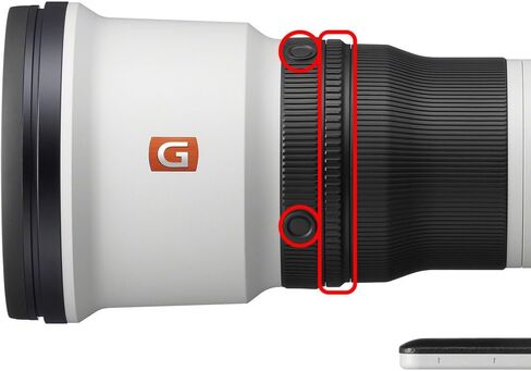عدسة Sony FE مقاس 600 مم f/4 GM OSS Super Telephoto + حافظة للغطاء + مجموعة تنظيف in Saudi Arabia