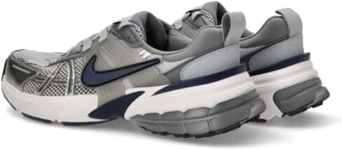 Nike V2K Run Shoes (HJ4497-002, Wolf Grey/Cool Grey/White/Midnight Navy) Size 8.5 in Saudi Arabia