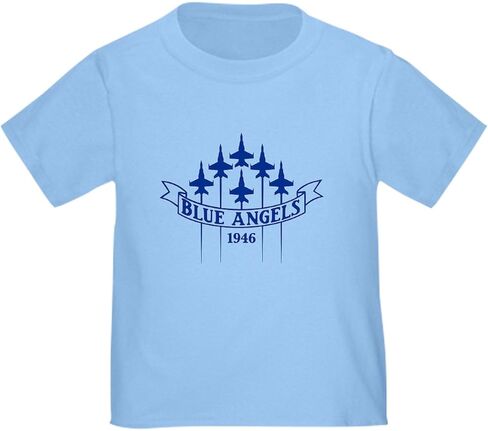 تي شيرت CafePress Soccer Crest USA باللون الأزرق للأطفال الصغار in Kuwait