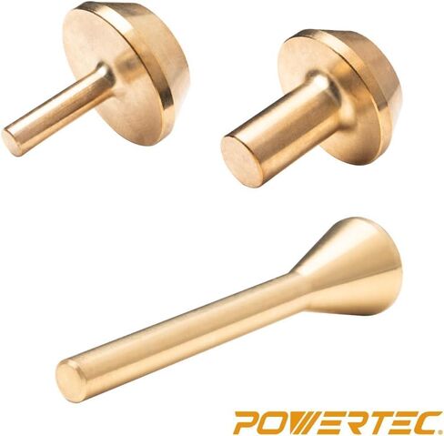 POWERTEC 73059 Spiral Router Bit and Router Subbase Centering Pin Set | Up Cut Solid Carbide CNC Router Bit in Saudi Arabia
