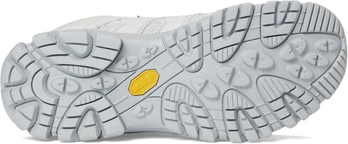 حذاء المشي لمسافات طويلة Moab 3 MID المقاوم للماء للنساء من Merrell، رمادي فابور، 8.5 in Saudi Arabia