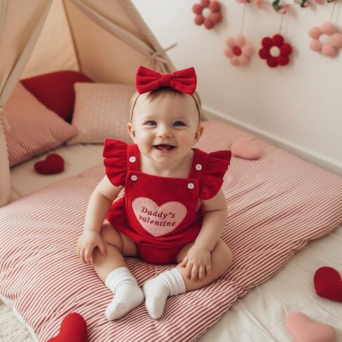 YINGISFITM My First St Patricks Day Baby Girl Outfit Newborn Overalls Lucky Charm Bubble Romper Irish Clover Infant Clothes in Kuwait