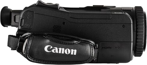 مجموعة كاميرا الفيديو Canon XA70 PAL بدقة 4K UHD / 25p مع بطاقتي ذاكرة سعة 128 جيجابايت + سماعات رأس استريو احترافية + حامل ثلاثي القوائم + حقيبة حمل + ضوء LED + مسجل ميكروفون لاسلكي رقمي صغير الحجم لشخصين in Kuwait