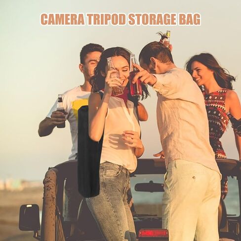 Gadpiparty Professional Camera Tripod Storage Bag Monopod Case Heavy Duty Tripod Bag For Speaker Stand Photo Studio And Outdoor Use Black in Saudi Arabia