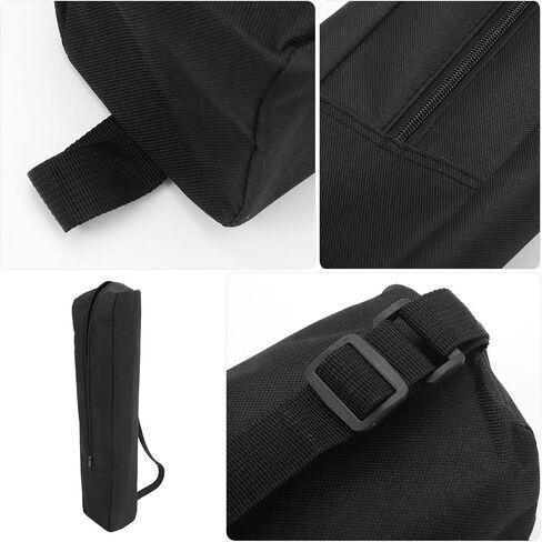 NUOBESTY Camera Tripod Carrying Case With Shoulder Strap Phone Tripod Bag For Microphone Floor Boom Arm Mic Stand Sheet Music Stand Black in Saudi Arabia