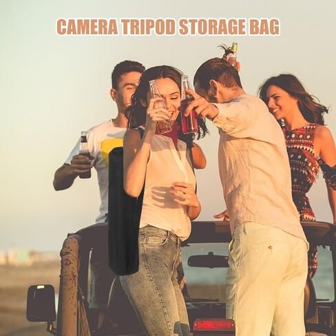 NUOBESTY Camera Tripod Carrying Case With Shoulder Strap Phone Tripod Bag For Microphone Floor Boom Arm Mic Stand Sheet Music Stand Black in Saudi Arabia