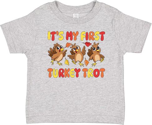 inktastic My First Turkey Trot Baby T-Shirt in Saudi Arabia