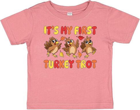 تي شيرت الأطفال Inktastic My First Turkey Trot Baby in Saudi Arabia