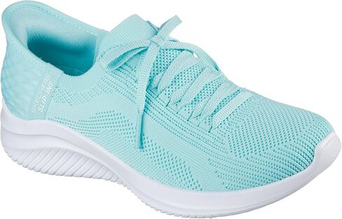 حذاء SKECHERS للسيدات Ultra Flex 3.0-Brilliant Path بدون استخدام اليدين، مقاس 9 in Kuwait