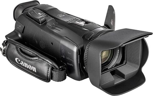 كاميرا Canon XA60 PAL الاحترافية بدقة UHD 4K + بطاقة ذاكرة سعة 128 جيجابايت + فلاش LED + ميكروفون + حامل ثلاثي القوائم مقاس 72 بوصة + بطارية بديلة + شاحن + حقيبة كاميرا + فلتر UV مقاس 58 مم + المزيد (متجدد) in Kuwait
